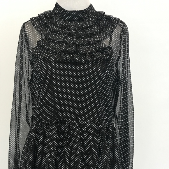 Who What Wear polka dot print dress - Picture 4 of 8